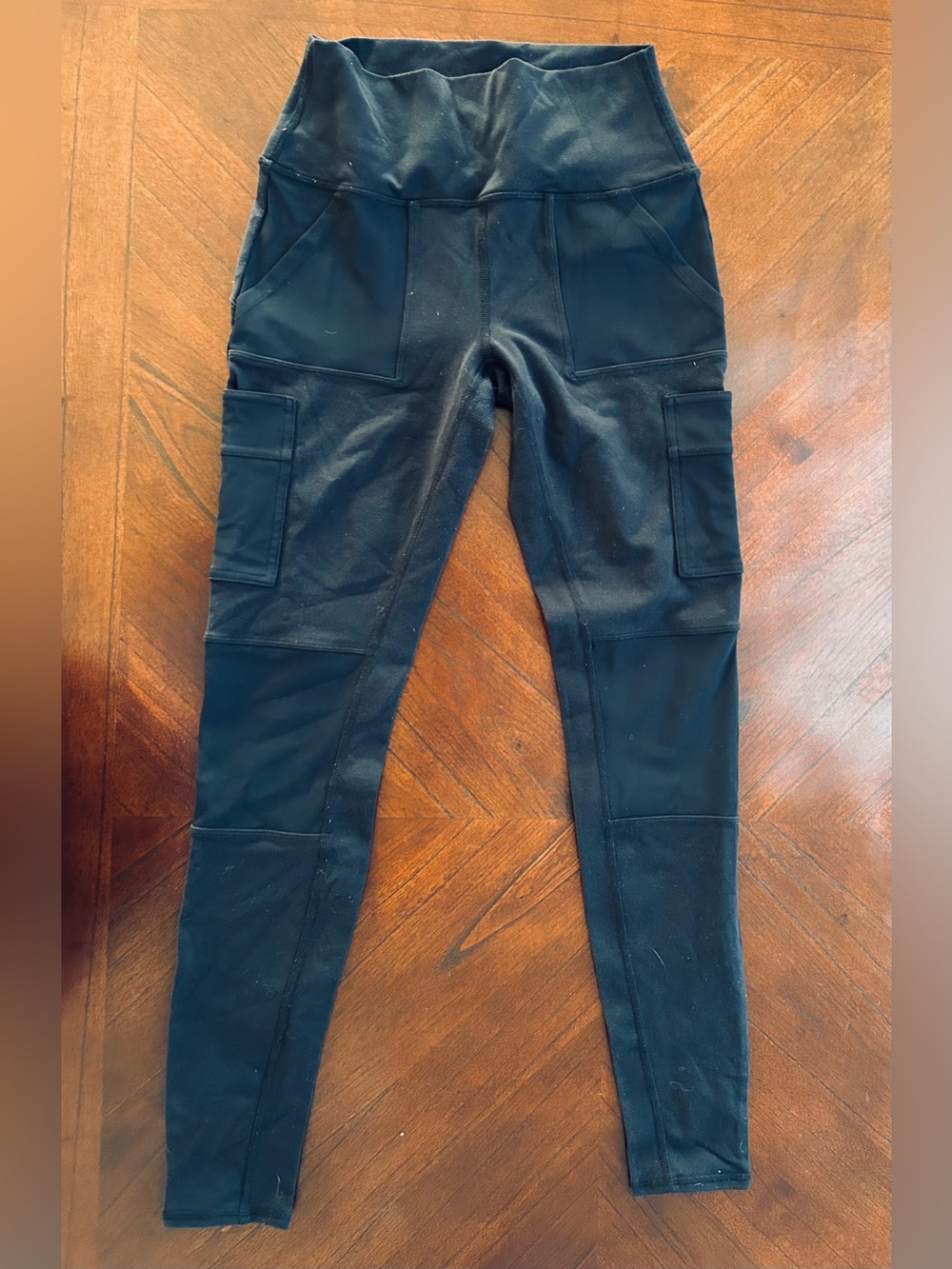 ALO Yoga Black Cargo Pocket Joggers size s